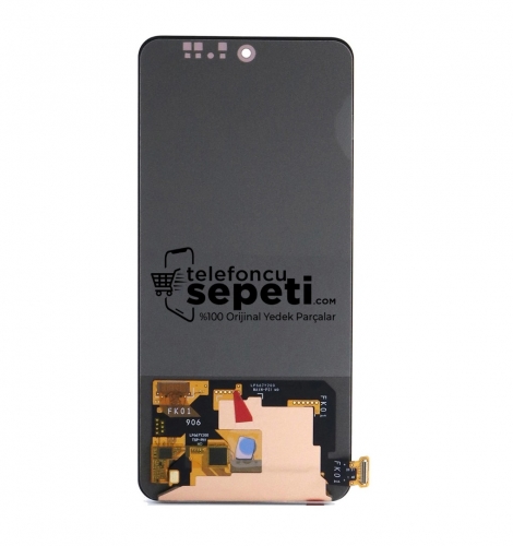 Vivo V30 Lite Ekran Dokunmatik Siyah Çıtasız %100 Oled