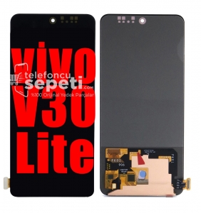 Vivo V30 Lite Ekran Dokunmatik Siyah Çıtasız %100 Orijinal