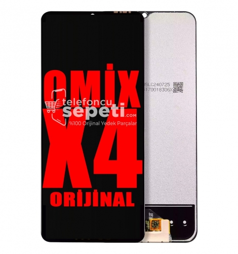 Omix X4 Ekran Dokunmatik Siyah %100 Orijinal