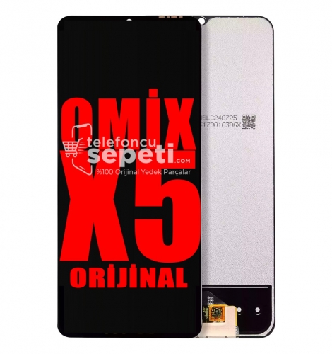 Omix X5 Ekran Dokunmatik Siyah Çıtasız %100 Orijinal 