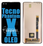 Tecno Phantom X Ekran Dokunmatik Siyah Çıtasız %100 Oled