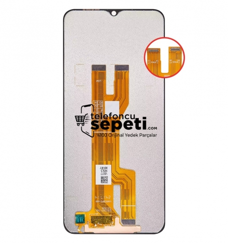 Vivo Y03 Ekran Dokunmatik Siyah Çıtasız %100 Orijinal