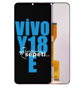 Vivo Y18e Ekran Dokunmatik Siyah Çıtasız %100 Orijinal