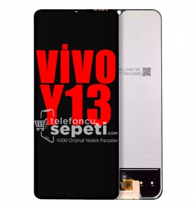 Vivo Y13 Ekran Dokunmatik Siyah Çıtasız A Plus Kalite