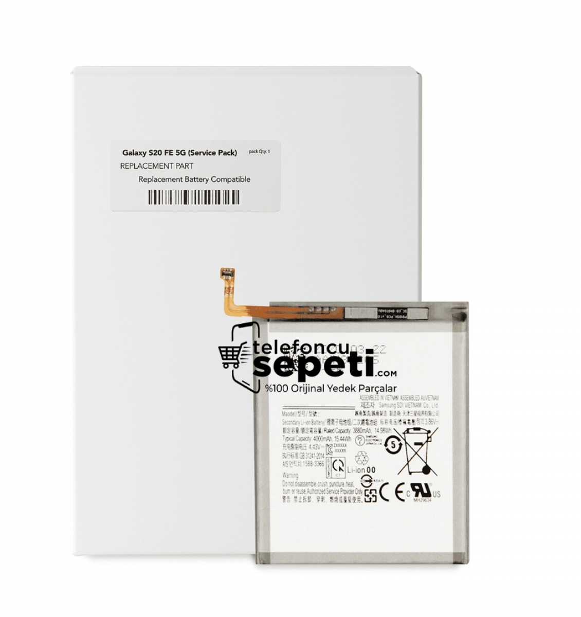 Samsung Galaxy S20 Fe G871 Batarya Pil Orijinal