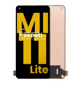 Xiaomi Mi 11 Lite Ekran Dokunmatik Siyah Çıtasız A Plus Kalite