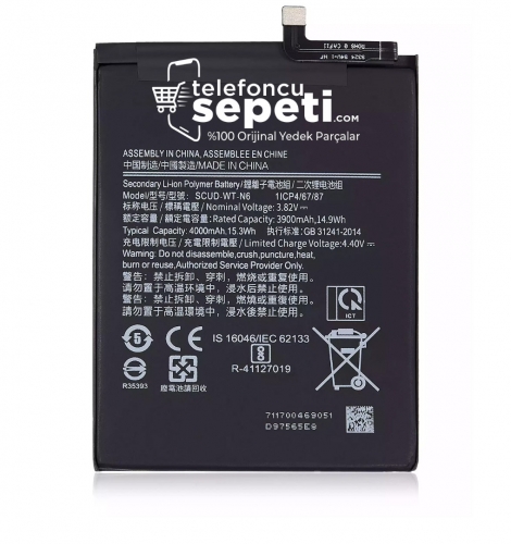 Samsung Galaxy A10S A107 Batarya Pil %100 Orijinal