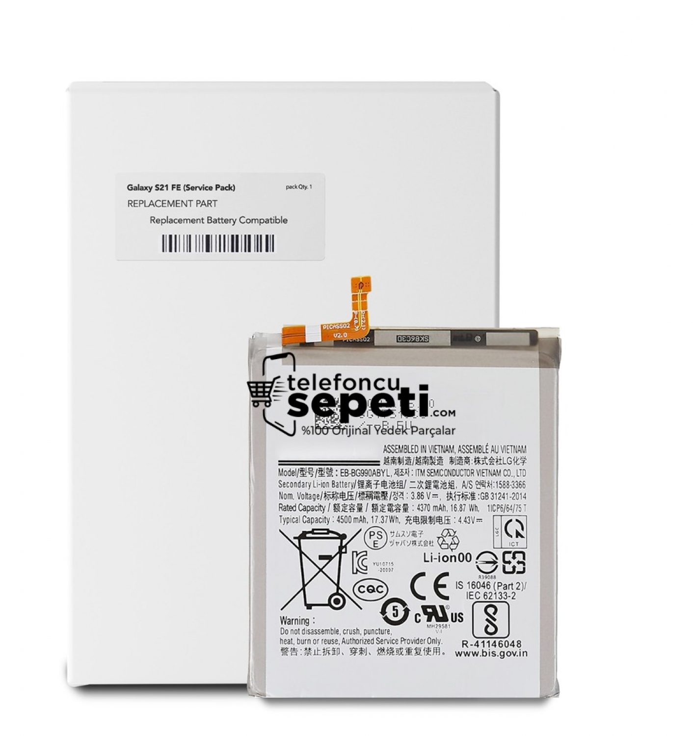 Samsung Galaxy S21 Fe Sm-S990 Ekran Dokunmatik %100 Oled