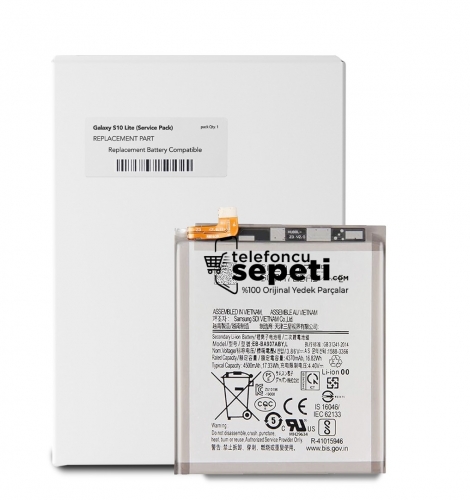 Samsung Galaxy S10 Lite G770 Batarya Pil Orijinal