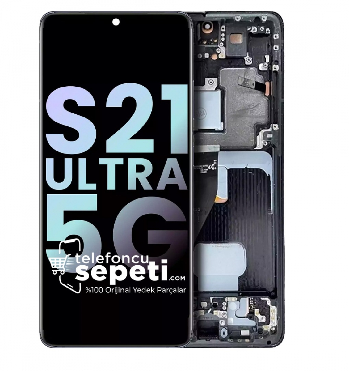 Samsung Galaxy S21 Ultra 5G SM-G998B Ekran Dokunmatik %100 Oled