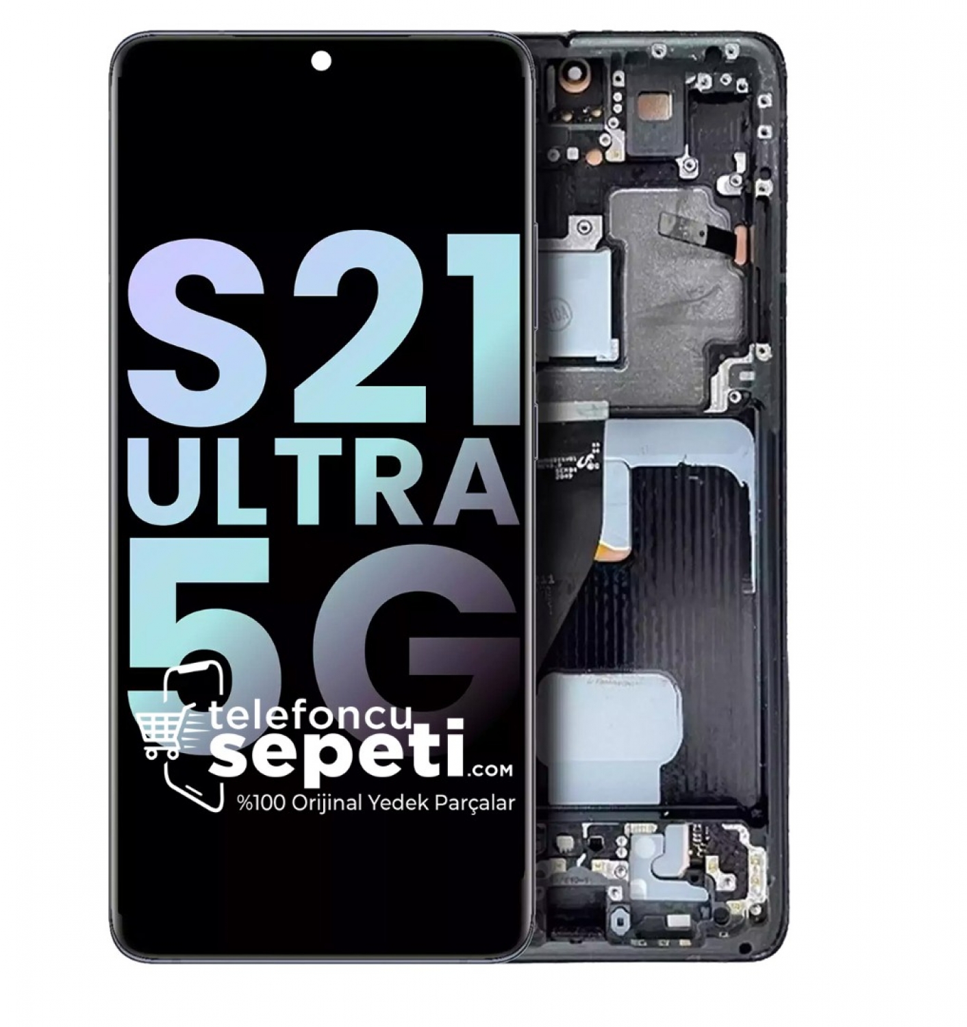 Samsung Galaxy S21 Ultra 5G SM-G998B Ekran Dokunmatik %100 Oled