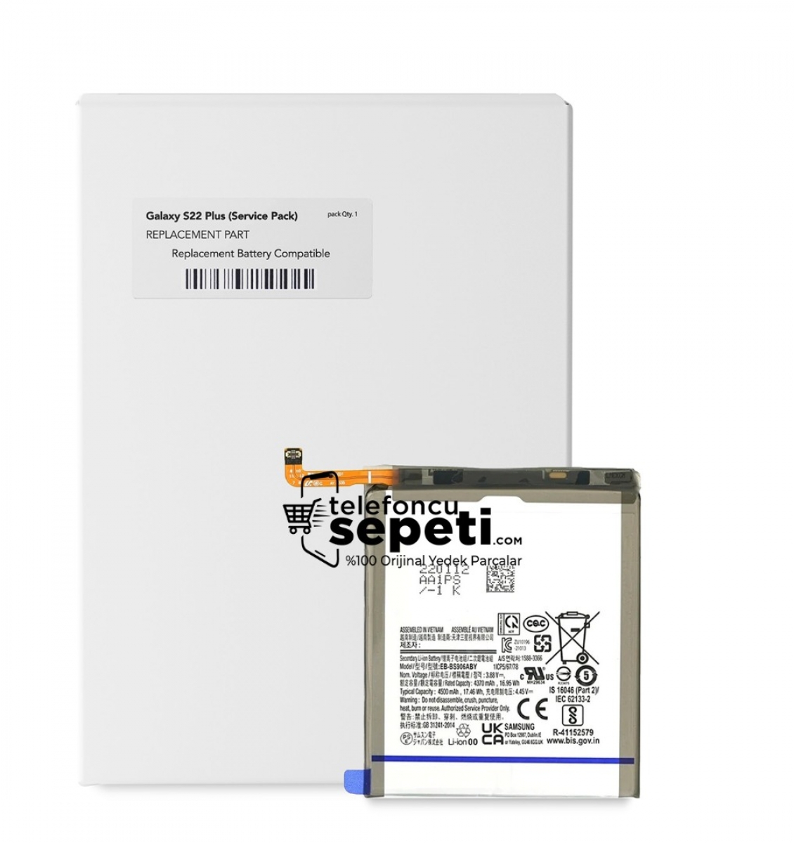 Samsung Galaxy S22 Plus SM-S906E Batarya Pil Orijinal
