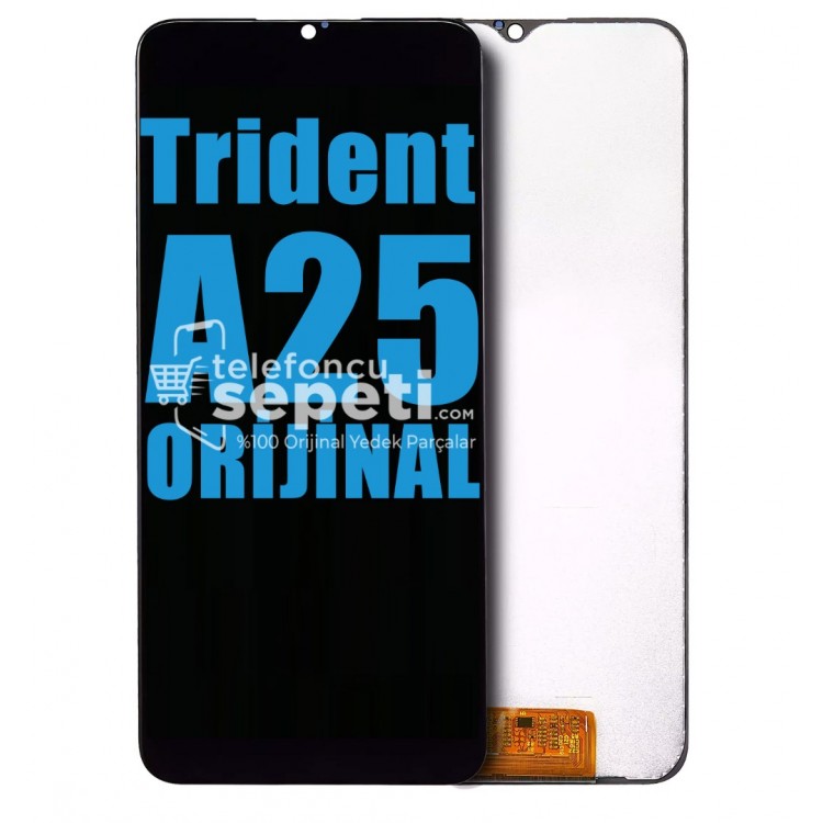 Trident A25 Ekran Dokunmatik Siyah Çıtasız %100 Orijinal