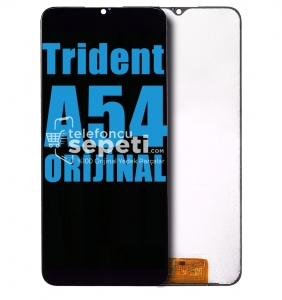 Trident A54 Ekran Dokunmatik Siyah Çıtasız %100 Orijinal