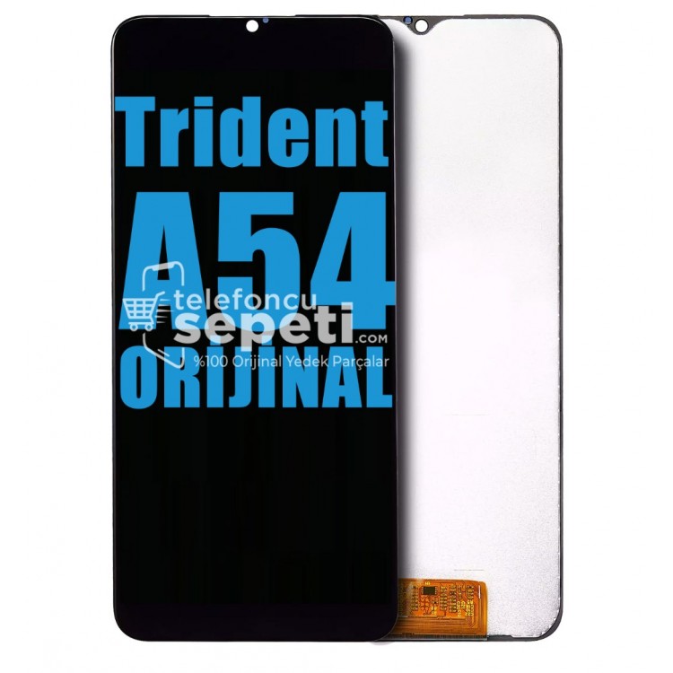 Trident A54 Ekran Dokunmatik Siyah Çıtasız %100 Orijinal