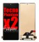 Tecno Phantom x2 Ekran Dokunmatik Siyah Çıtasız %100 Orijinal