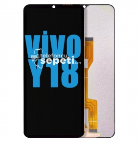 Vivo Y18 Ekran Dokunmatik Siyah Çıtasız %100 Orijinal