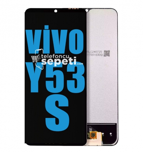 Vivo Y53s Ekran Dokunmatik Siyah Çıtasız %100 Orijinal