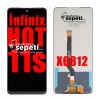 İnfinix Hot 11s Ekran Dokunmatik Siyah Çıtasız %100 Orijinal