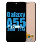 Samsung Galaxy A55 Ekran Dokunmatik Çıtasız %100 Oled