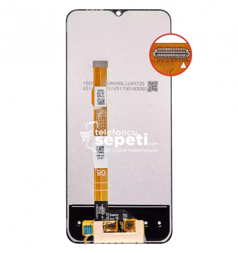 Vivo Y27 Ekran Dokunmatik Siyah Çıtasız %100 Orijinal