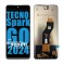 Tecno Spark Go 2024 Ekran Dokunmatik Siyah Çıtasız A Plus Kalite