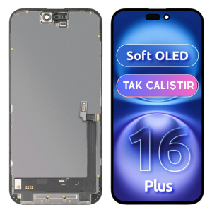 İphone 16 Plus için Soft Oled Ekran Dokunmatik Tak Çalıştır Ürün