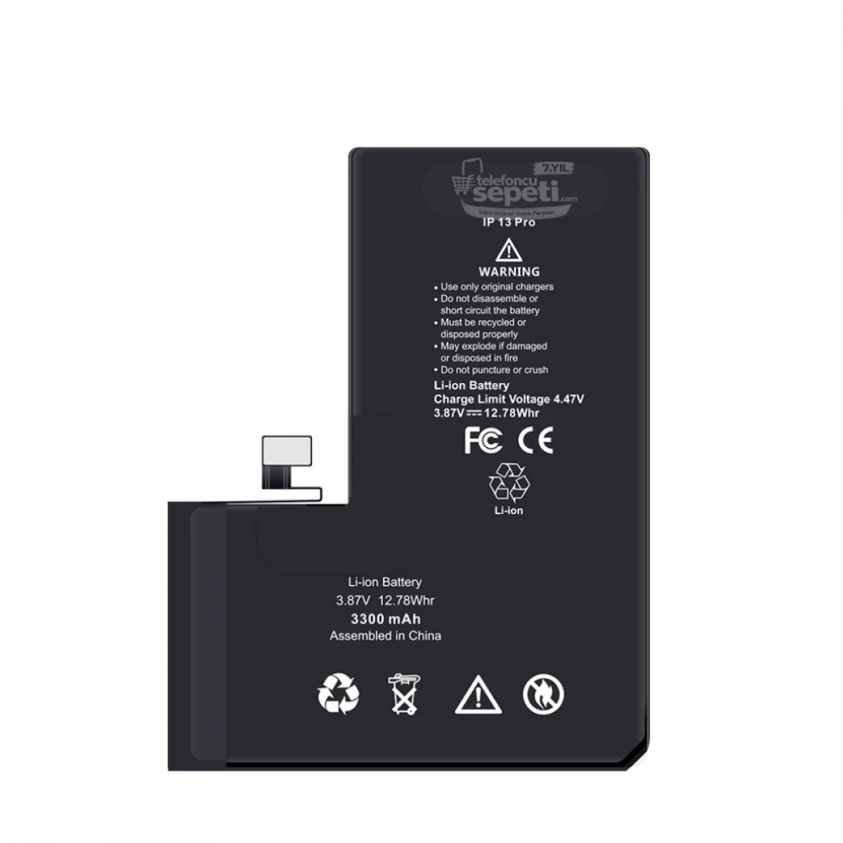 Apple iphone 13 Servis Batarya Pil Orijinal Ürün ( Ayarlarda Orijinal Yazar)