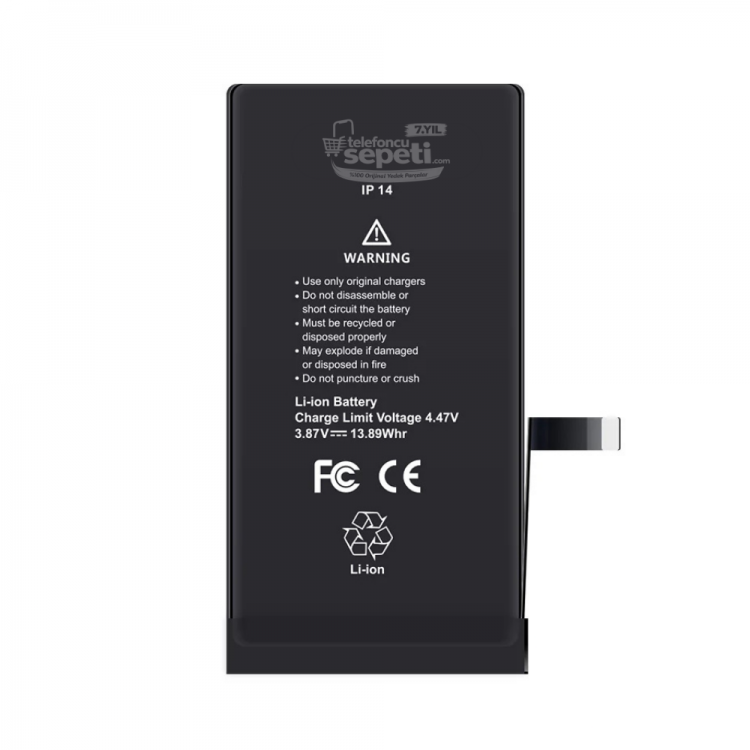 Apple iphone 14 Servis Batarya Pil Orijinal Ürün ( Ayarlarda Orijinal Yazar)