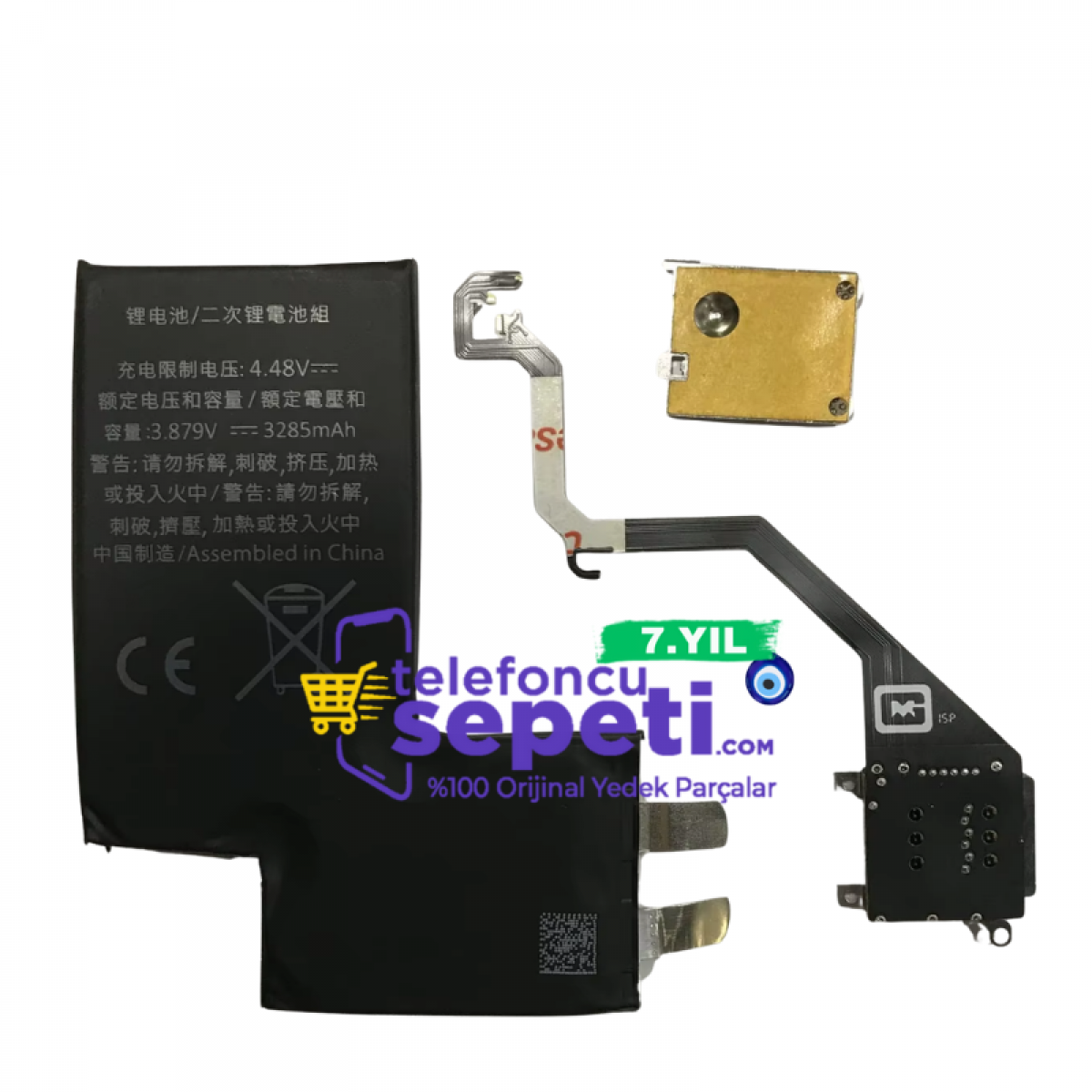 İphone 15 pro Esim Batarya - Kesik Batarya (Toplama Cihazlar için batarya)