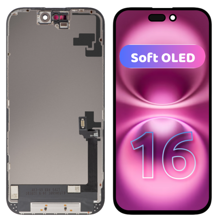 İphone 16 için Soft Oled Ekran Dokunmatik Tak Çalıştır Ürün
