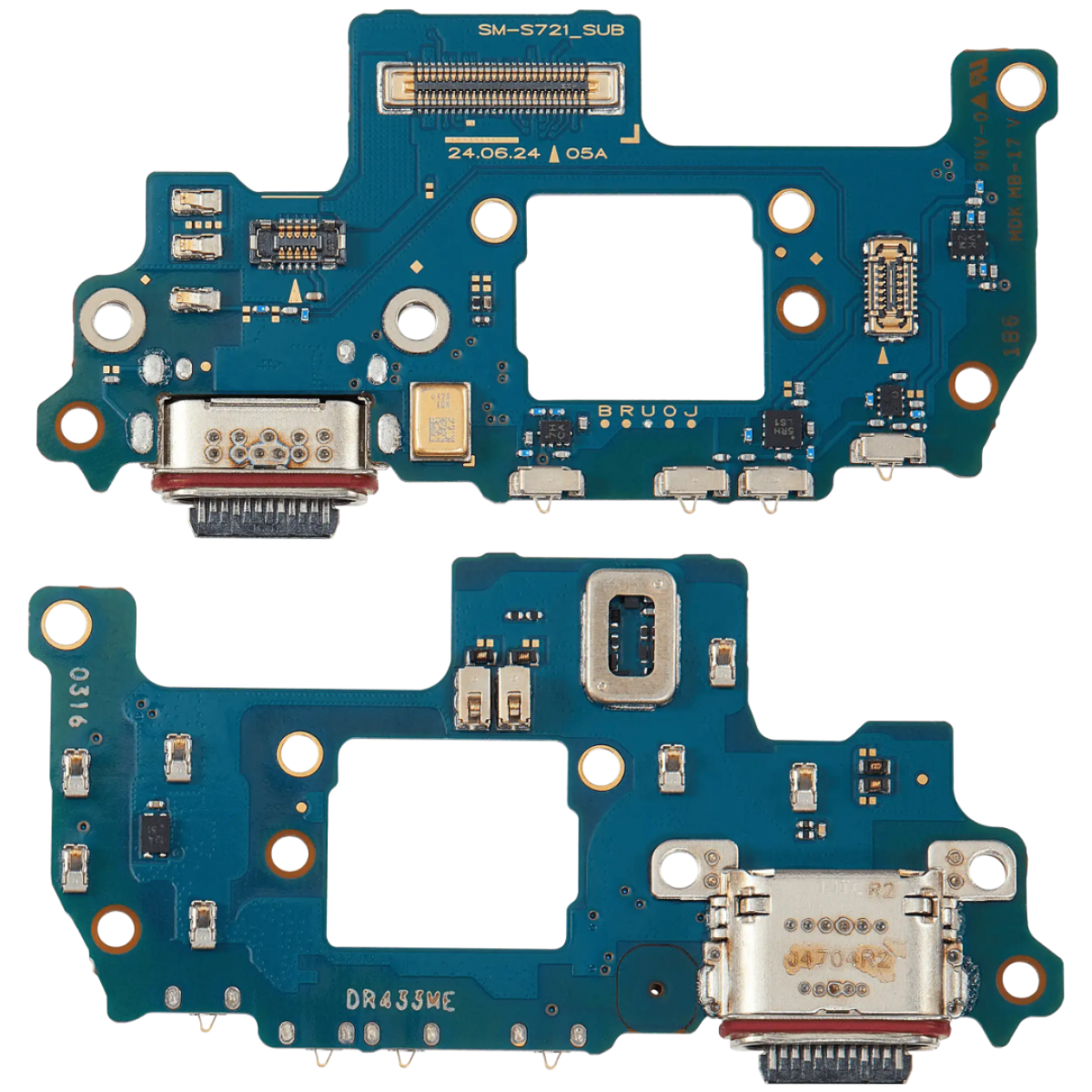 Samsung Galaxy S24 FE SM-S721B Şarj Soketli Mikrofon Filmi