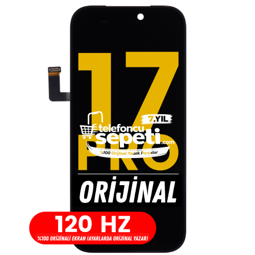 İphone 17 Pro Orijinal Ekran Dokunmatik %100 Orijinal (Ayarlarda Yazar)