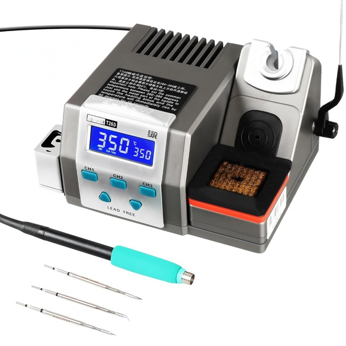 Sugon T26D C210 Lehim Istasyonu 3 Uçlu