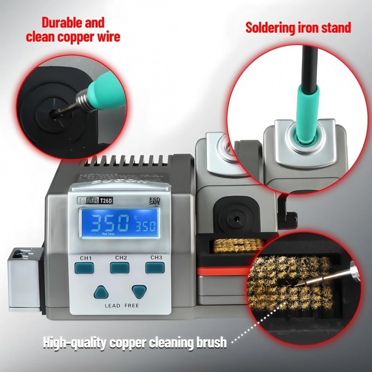 Sugon T26D C210 Lehim Istasyonu 3 Uçlu