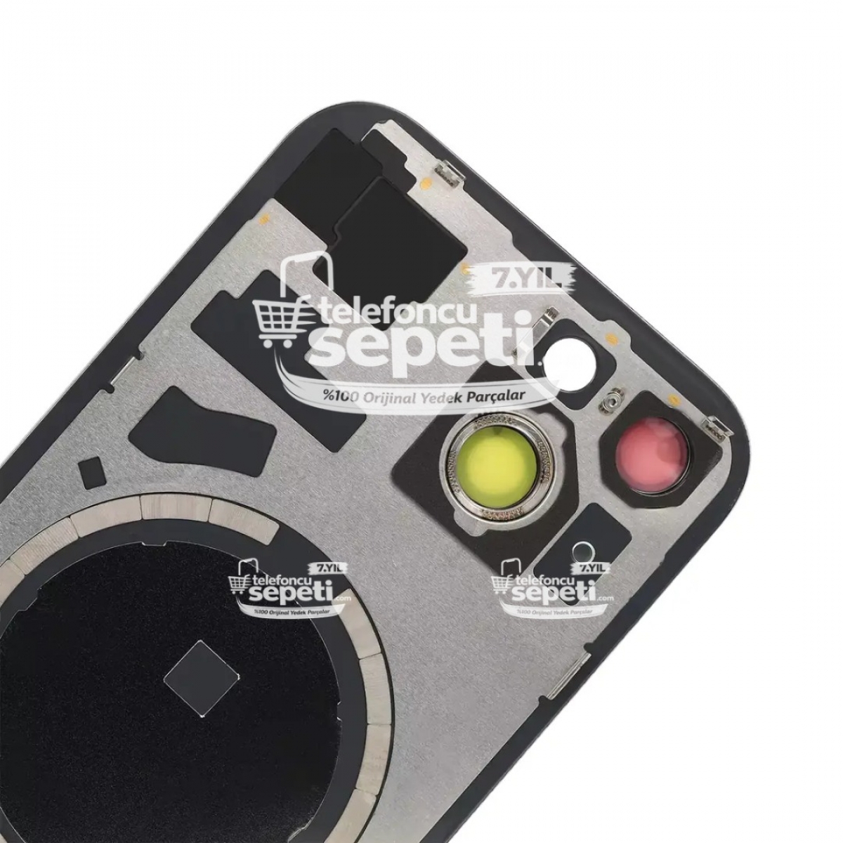 İphone 15 Plus Arka Kapak Yeşil Full Set