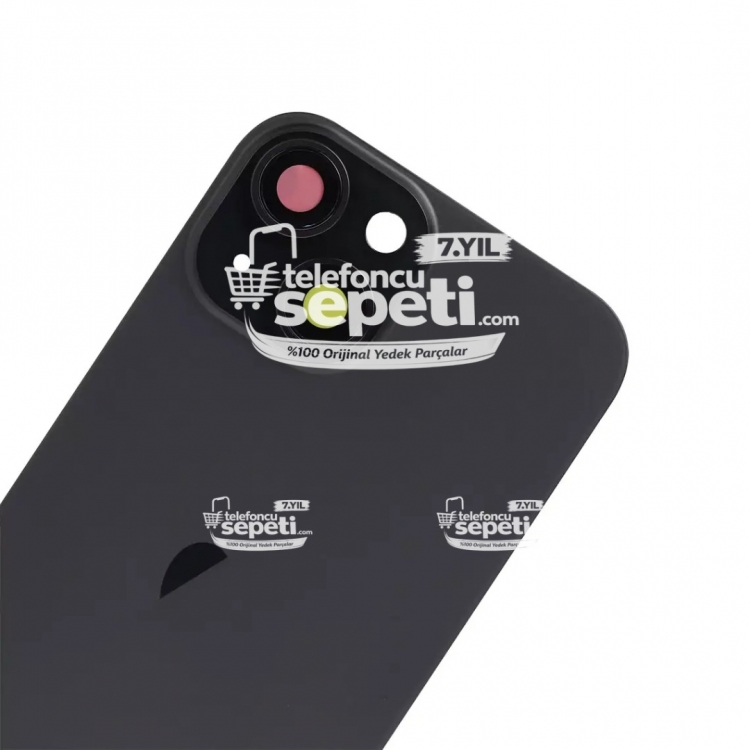 İphone 15 Plus Arka Kapak Siyah Full Set