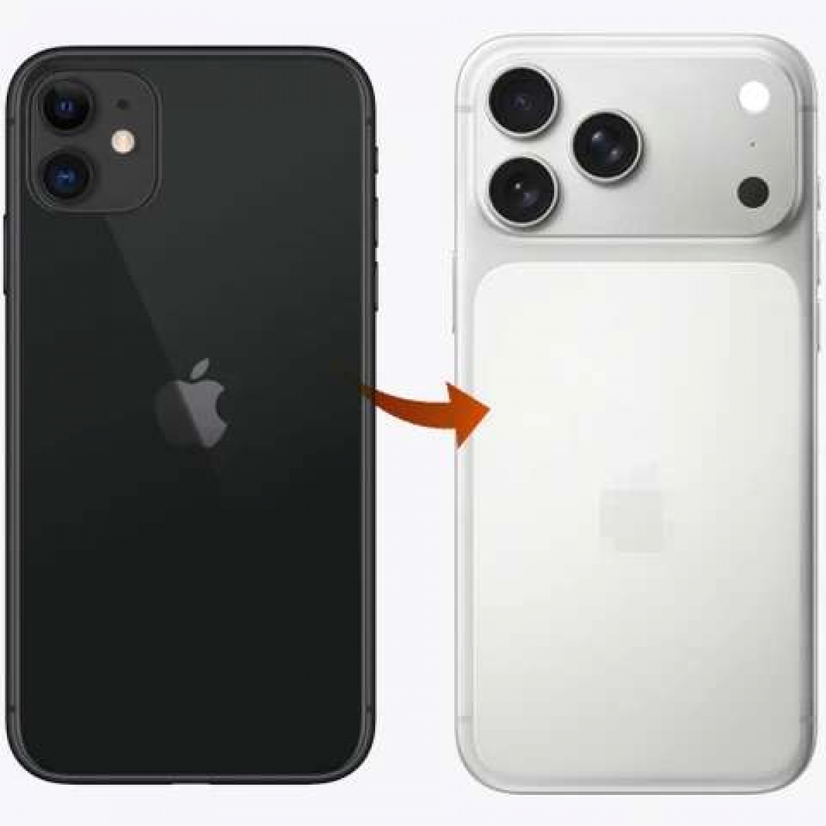 İphone 11 17 Pro Dönüşüm Kasa Gümüş (Silver)