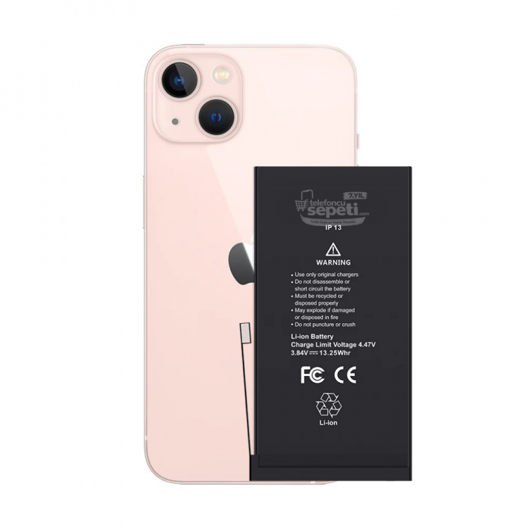 Apple iphone 13 Servis Batarya Pil Orijinal Ürün ( Ayarlarda Orijinal Yazar)