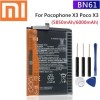 Xiaomi Poco X3 Batarya Pil Orjinal Mah Logosuz Ürün BN61