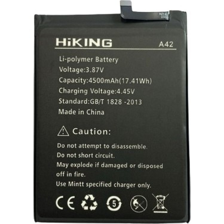 Hiking A42 Batarya Pil Orjinal Mah Logosuz Ürün
