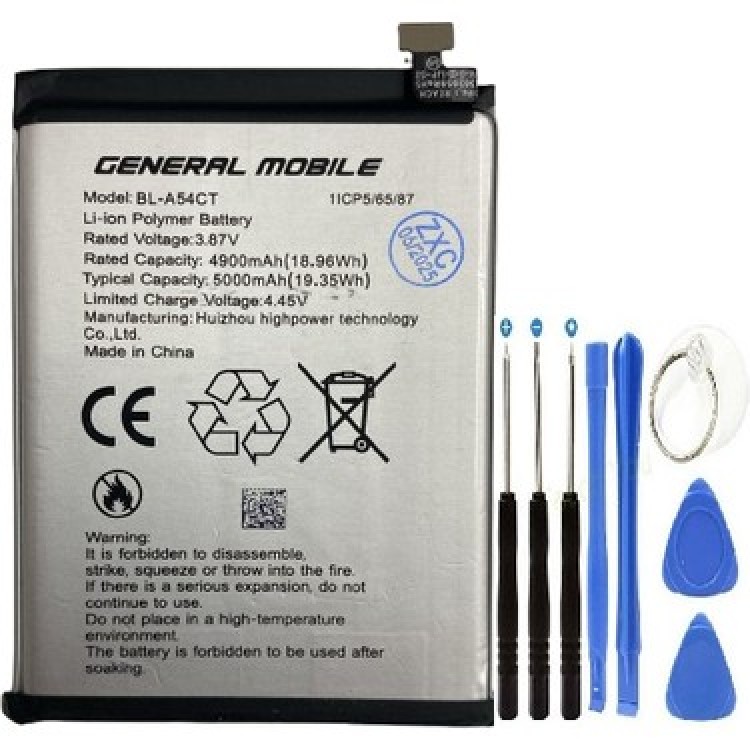 General Mobile GM24 Batarya Pil Orjinal Mah Logosuz Ürün