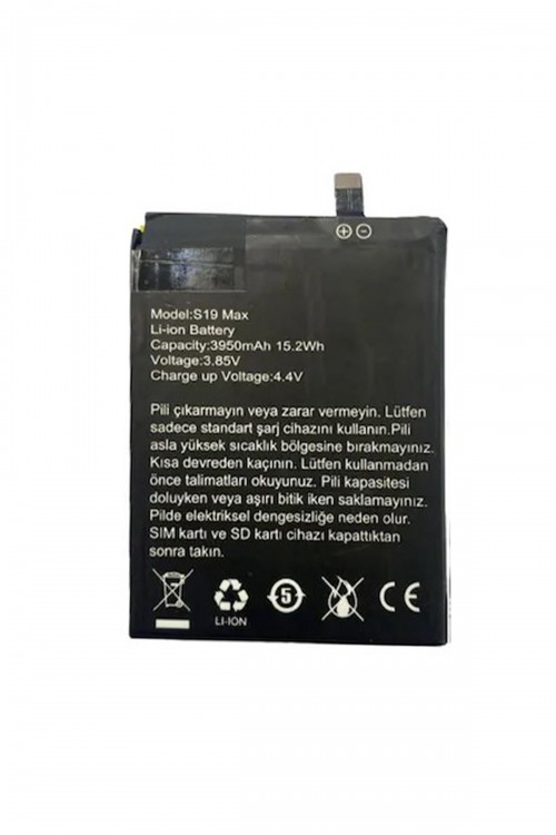 Reeder S19 MAX Batarya Pil Orijinal Kapasite Logosuz Ürün (1. Kalitedir)