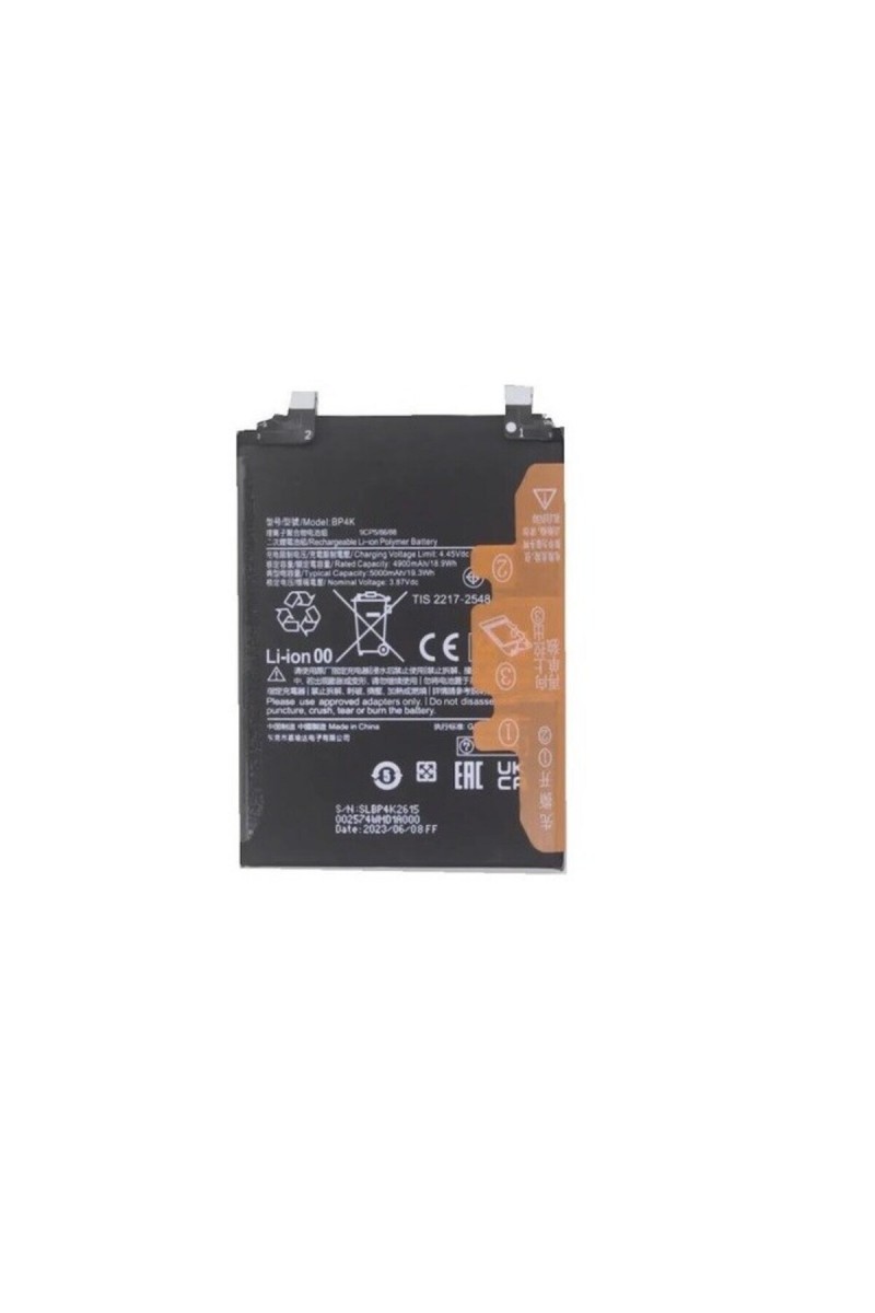 Xiaomi Poco X5 PRO Batarya Pil Orjinal Mah Logosuz Ürün BP4K Xiaomi Poco X5 PRO Batarya Pil Orjinal Mah Logosuz Ürün BP4K