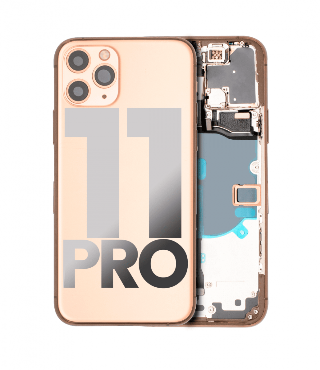 iPhone 11 Pro Kasa Kapak Gold Boş