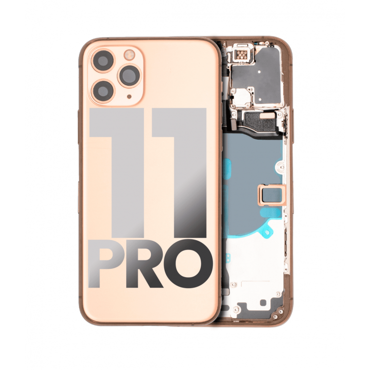 iPhone 11 Pro Kasa Kapak Gold Boş