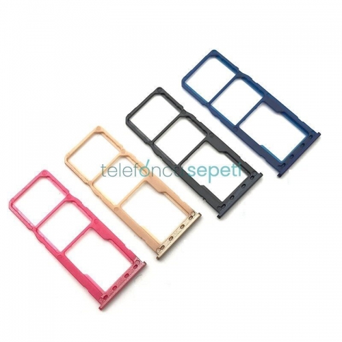 Samsung Galaxy M10 M105 Sim Kart Tepsisi Siyah