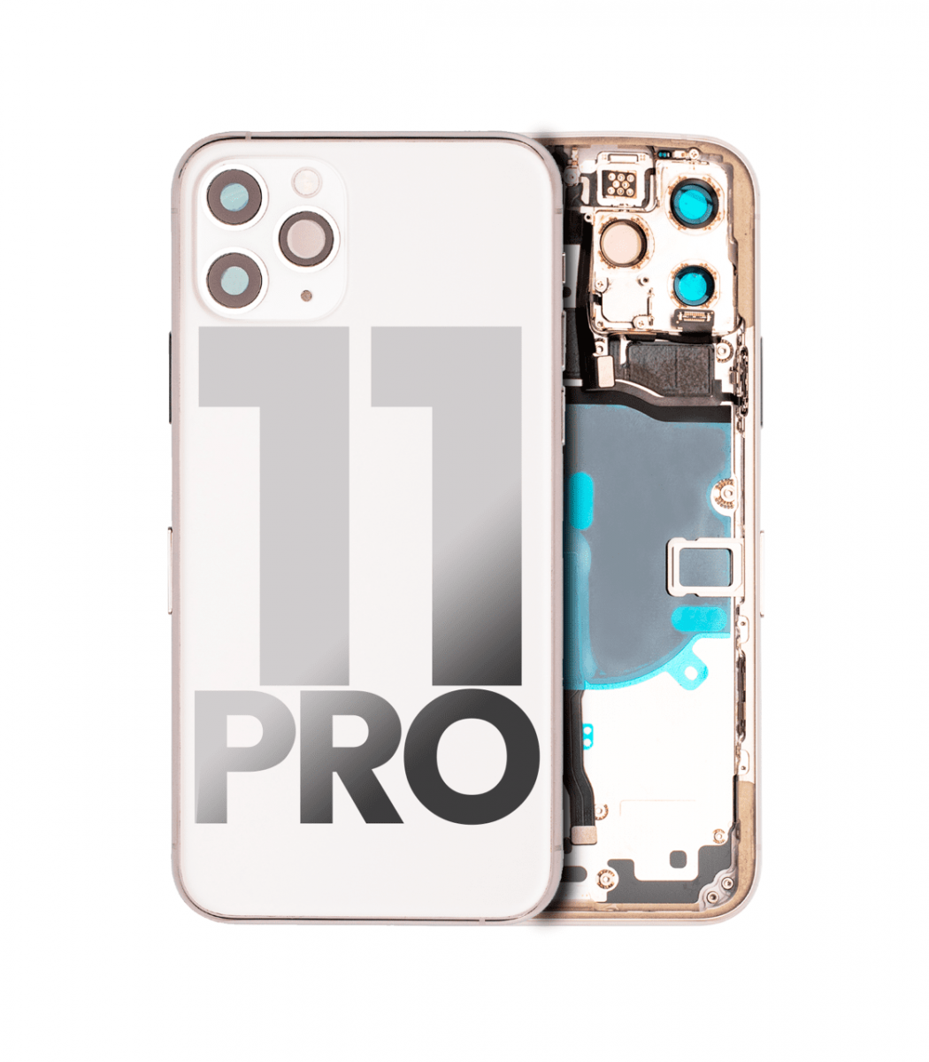 iPhone 11 Pro Kasa Kapak Beyaz Boş