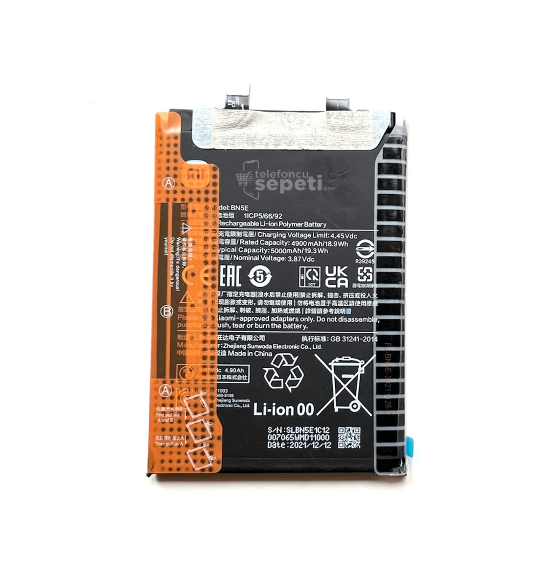 Xiaomi Foco X4 Pro Batarya Pil Orjinal BN5E