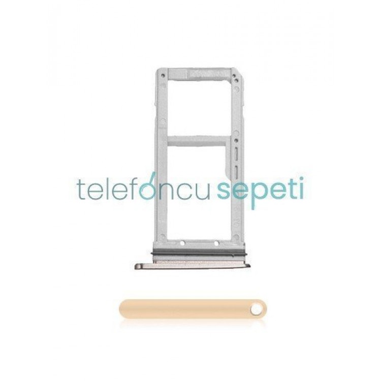 Samsung Galaxy S7 Edge G935 Sim Kart Tepsisi Gold